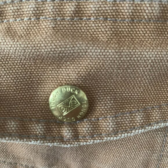 Tough Duck Unlined Bib Overall Youth Size M - Picture 3 of 7